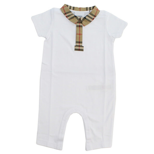 バーバリー ロンパース ベビー ブランド BURBERRY 8063711 ホワイト ウェア 選べるモデル BUR8063711A