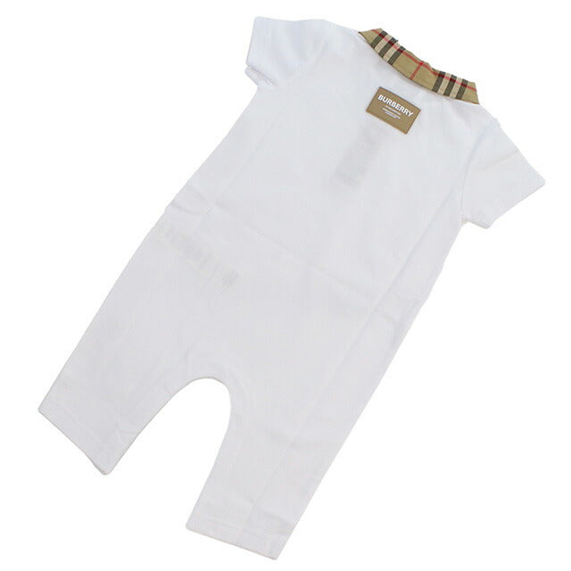 バーバリー ロンパース ベビー ブランド BURBERRY 8063711 ホワイト ウェア 選べるモデル BUR8063711A