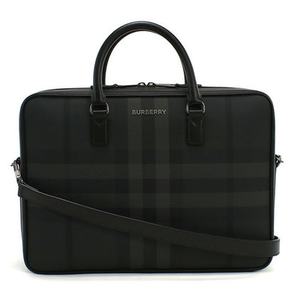 バーバリー ブリーフケース メンズ ブランド BURBERRY ルーマニア 8065338 CHARCOAL グレー系 バッグ BUR8065338011