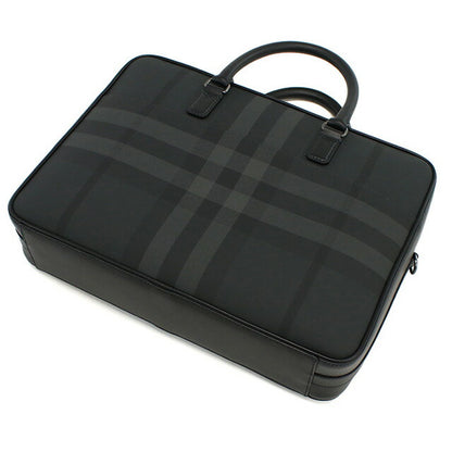 バーバリー ブリーフケース メンズ ブランド BURBERRY ルーマニア 8065338 CHARCOAL グレー系 バッグ BUR8065338011