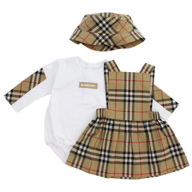 バーバリー ロンパース ベビー ブランド BURBERRY ジャンパースカート