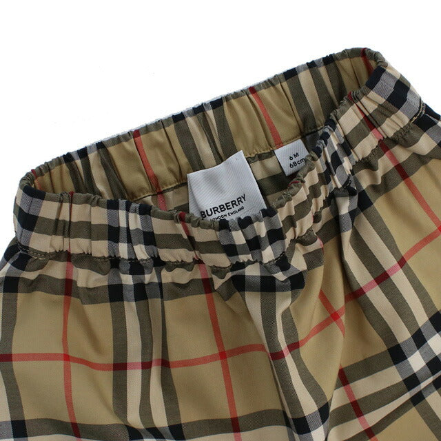 バーバリー ロンパース ベビー ブランド 8065886 ARCHIVE BEIGE