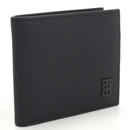 バーバリー 二折財布 メンズ ブランド BURBERRY イタリア 8069731 BLACK-BLACK　ブラック 財布 BUR8069731011
