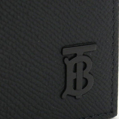 バーバリー 二折財布 メンズ ブランド BURBERRY イタリア 8069731 BLACK-BLACK　ブラック 財布 BUR8069731011