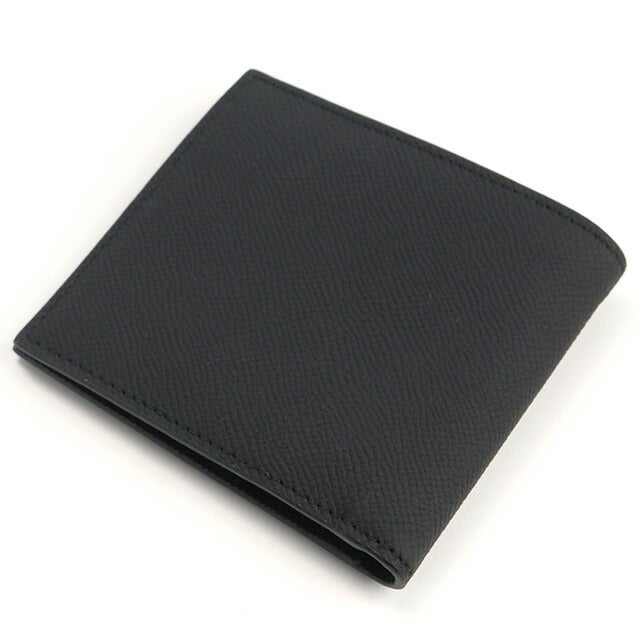 バーバリー 二折財布 メンズ ブランド BURBERRY イタリア 8069731 BLACK-BLACK　ブラック 財布 BUR8069731011