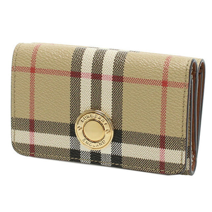 バーバリー 三折財布小銭入付き レディース ブランド BURBERRY モルドバ 8070416 ARCHIVE BEIGE ベージュ系 マルチカラー 財布 BUR8070416011