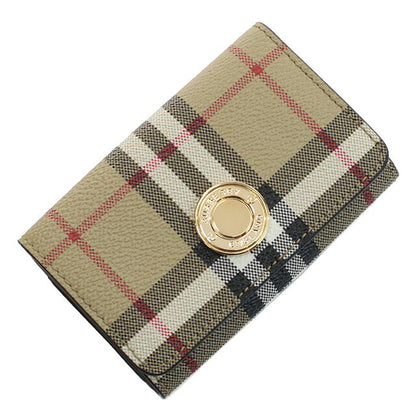 バーバリー 三折財布小銭入付き レディース ブランド BURBERRY モルドバ 8070416 ARCHIVE BEIGE ベージュ系 マルチカラー 財布 BUR8070416011