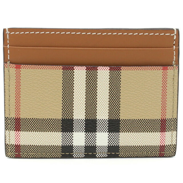 バーバリー カードケース レディース ブランド BURBERRY イタリア 8070418 ARCHIVE BEIGE ベージュ系 財布 BUR8070418011