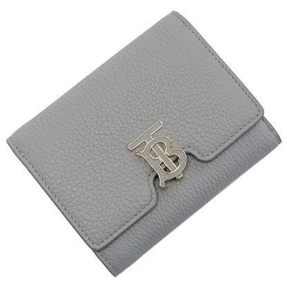 バーバリー 三折財布小銭入付き レディース ブランド BURBERRY イタリア 8070433 LIGHT GREY MELANGE グレー系 財布 BUR8070433011