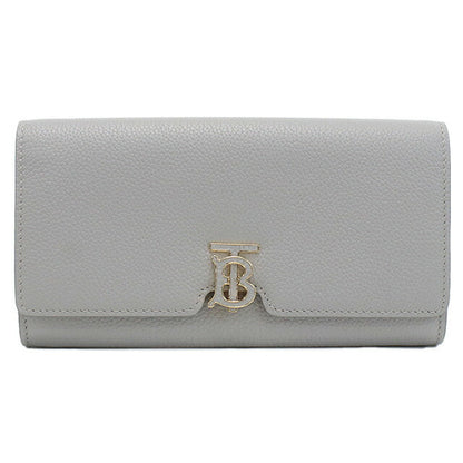 バーバリー 長財布ニ折小銭入付き レディース ブランド BURBERRY イタリア 8070435 LIGHT GREY MELANGE グレー系 財布 BUR8070435011