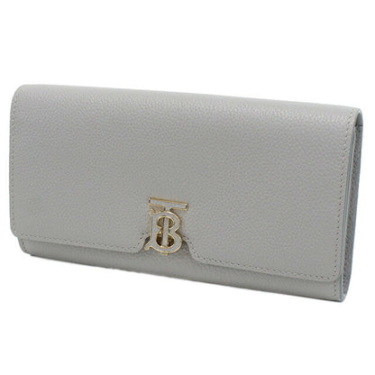 バーバリー 長財布ニ折小銭入付き レディース ブランド BURBERRY イタリア 8070435 LIGHT GREY MELANGE グレー系 財布 BUR8070435011