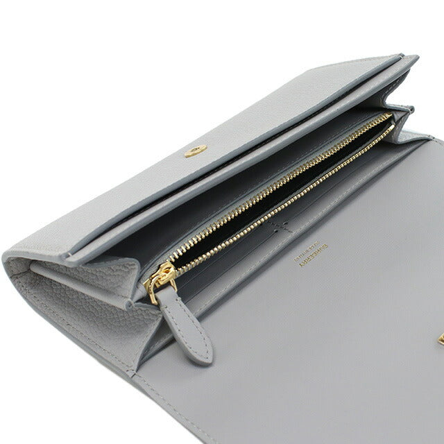 バーバリー 長財布ニ折小銭入付き レディース ブランド BURBERRY イタリア 8070435 LIGHT GREY MELANGE グレー系 財布 BUR8070435011