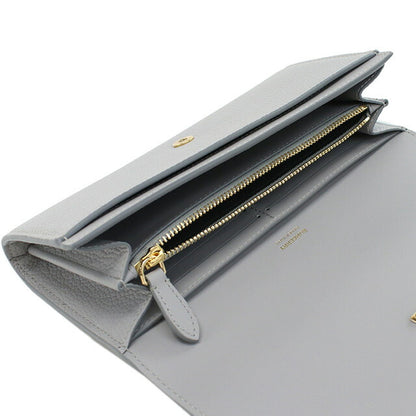 バーバリー 長財布ニ折小銭入付き レディース ブランド BURBERRY イタリア 8070435 LIGHT GREY MELANGE グレー系 財布 BUR8070435011