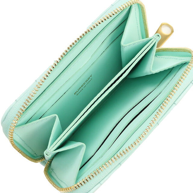 バーバリー 小銭入れ レディース ブランド BURBERRY イタリア 8070450 COOL MINT グリーン系 財布 BUR8070450011