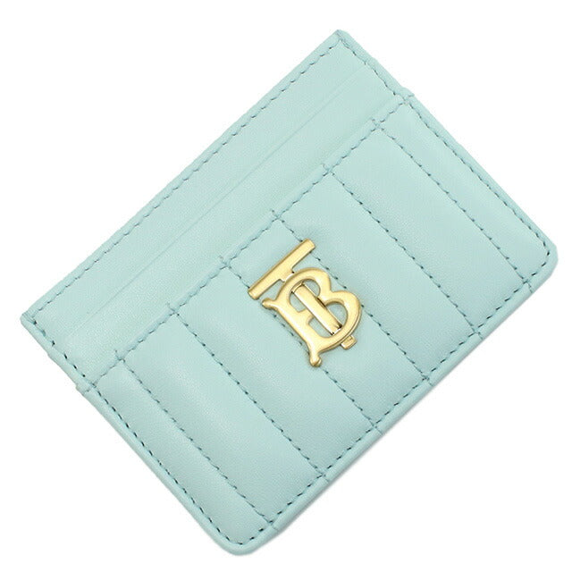 【新品】バーバリー BURBERRY  小銭入れ カードケース 8070450　B6527 COOL MINT グリーン系 mini-01 gif-02w バーバリー カードケース レディース ブランド BURBERRY イタリア