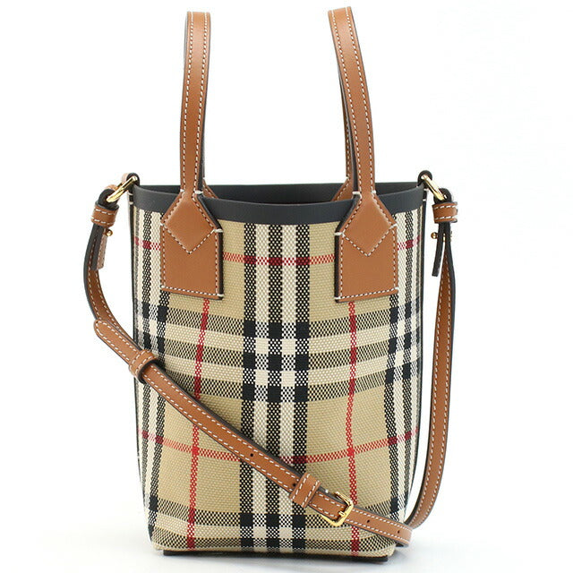バーバリー トートバッグ レディース ブランド BURBERRY 8070461 VINTAGE CHCK-A.BEIGE バッグ BUR8070461011