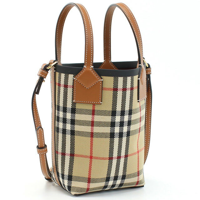 バーバリー トートバッグ レディース ブランド BURBERRY 8070461 VINTAGE CHCK-A.BEIGE バッグ BUR8070461011