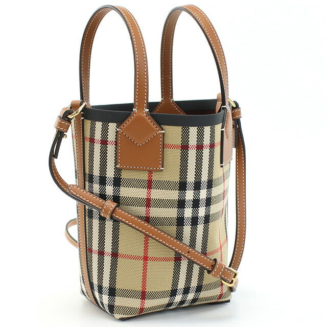 バーバリー トートバッグ レディース ブランド BURBERRY 8070461 VINTAGE CHCK-A.BEIGE バッグ BUR8070461011