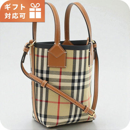 バーバリー トートバッグ レディース ブランド BURBERRY 8070461 VINTAGE CHCK-A.BEIGE バッグ BUR8070461011