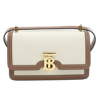 バーバリー 斜め掛け ショルダーバッグ レディース ブランド BURBERRY イタリア 8070574 NATURAL-MALT BROWN ホワイト系 バッグ BUR8070574011