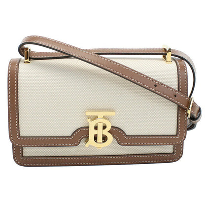 バーバリー 斜め掛け ショルダーバッグ レディース ブランド BURBERRY イタリア 8070574 NATURAL-MALT BROWN ホワイト系 バッグ BUR8070574011