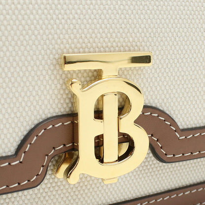 バーバリー 斜め掛け ショルダーバッグ レディース ブランド BURBERRY イタリア 8070574 NATURAL-MALT BROWN ホワイト系 バッグ BUR8070574011
