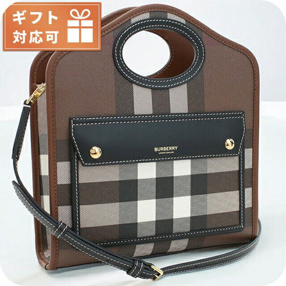バーバリー トートバッグ レディース ブランド BURBERRY イタリア 8071386 DARK BIRCH BROWN ブラウン系 バッグ BUR8071386011