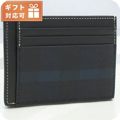 バーバリー カードケース メンズ ブランド BURBERRY モルドバ 8074691 DARK CHARCOAL BLUE ネイビー系 財布 BUR8074691011