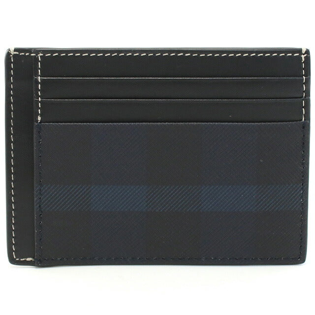 BURBERRY バーバリー 8074691 カードケース DARK CHARCOAL BLUE ネイビー系 メンズ バーバリー カードケース メンズ ブランド BURBERRY モルドバ 8074691