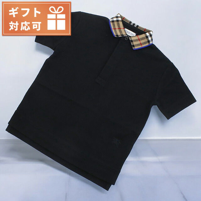 バーバリー ポロシャツ キッズ ブランド BURBERRY ベトナム 8078567 BLACK ブラック ウェア 選べるモデル BUR8078567A