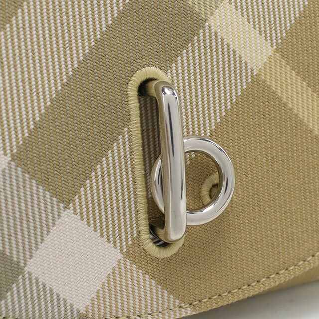 バーバリー 長財布三折小銭入付き レディース ブランド BURBERRY イタリア 8081786 FLAX ベージュ系 マルチカラー 財布 BUR8081786011