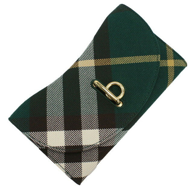 バーバリー 長財布三折小銭入付き レディース ブランド BURBERRY イタリア 8082331 IVY グリーン系 マルチカラー 財布 BUR8082331011