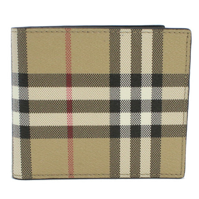 バーバリー 二折財布小銭入付き メンズ ブランド BURBERRY 8084169 ARCHIVE BEIGE 財布 BUR8084169011