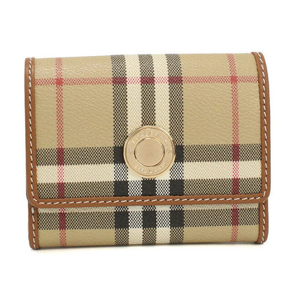 バーバリー 三折財布小銭入付き レディース ブランド BURBERRY 8094423 ARCHIVE BEIGE 財布 BUR8094423011