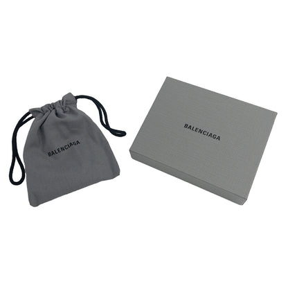 バレンシアガ BALENCIAGA 675835 2AA3B 1000 キャッシュ マグネット 磁気 カードホルダー ブラック メンズ ユニセックス CASH MAGNET CARD HOLDEDR BWBC00065M