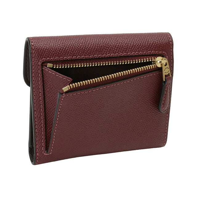 コーチ COACH C2328 B4/WN ウィン 三つ折り財布 スモールウォレット ワインレッド レディース WYN SMALL WALLET BWCO01108L