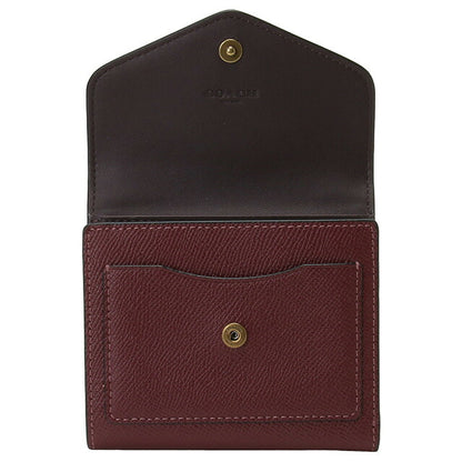 コーチ COACH C2328 B4/WN ウィン 三つ折り財布 スモールウォレット ワインレッド レディース WYN SMALL WALLET BWCO01108L