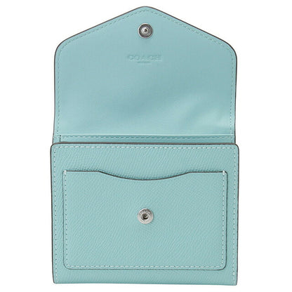 コーチ COACH CH808 LHVSE ウィン 三つ折り財布 スモールウォレット フェイデッドブルー レディース WYN SMALL WALLET BWCO01112L