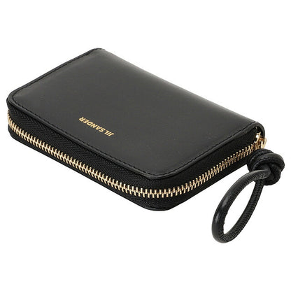 ジルサンダー JIL SANDER J07UI0007 P4841 001 ラウンドファスナー コインケース カードケース 小銭入れ ミニ財布 ブラック レディース BWJL00059L