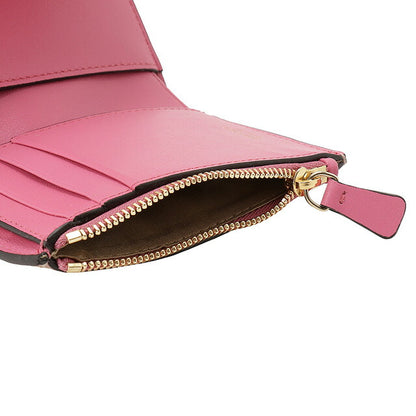 ジミーチュウ JIMMY CHOO MARINDA AYO BALLET PINK CANDY PINK LIGHT GOLD マリンダ 内外バイカラー 三つ折り財布 ミニ財布 BWJM00232L