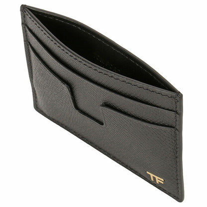 トムフォード TOM FORD YM341 LCL081G 1N001 マネークリップ付 カードケース ブラック メンズ MONEY CLIP CARDHOLDER 記念品 プレゼント ギフト BWTD00031M