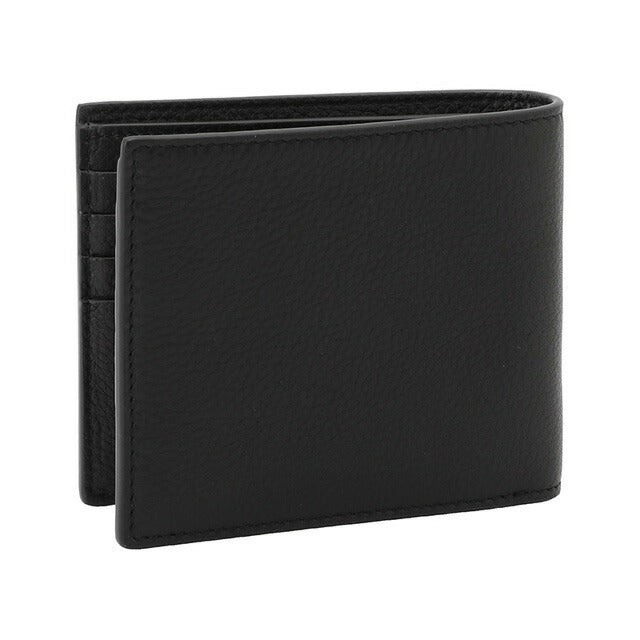 トムフォード TOM FORD Y0228 LCL158G 1N001 二つ折り財布（小銭入れ無し）ブラックメンズ ウォレット T LINE CLASSIC BIFOLD WALLET 記念品 ギフト BWTD00032M