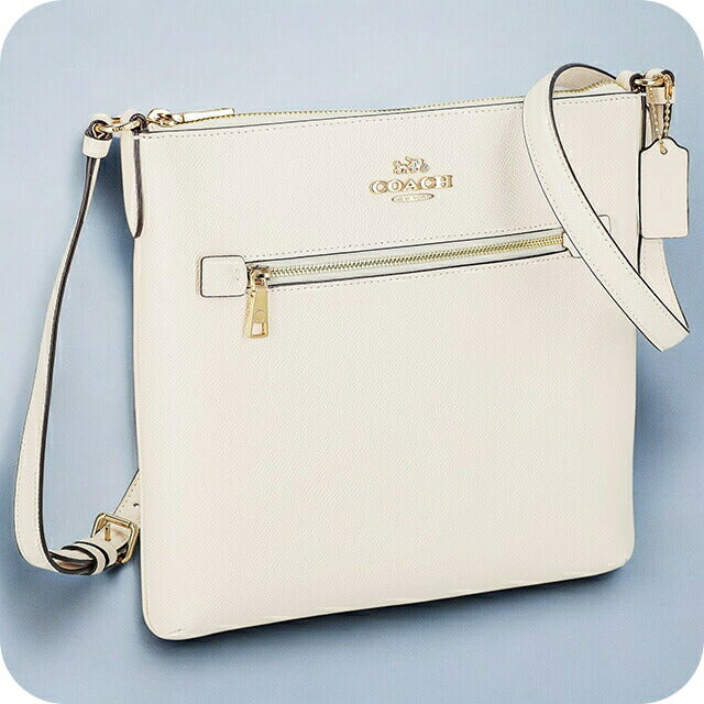 【美品】COACHコーチショルダーバッグファーイエーCT 763ホワイト COACH コーチ ショルダーバッグ シグネチャー 2way ミニトート
