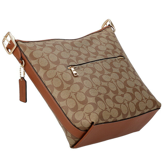 コーチ ショルダーバッグ レディース ブランド COACH シグネチャー C2819 IMS5U 1 ベージュ/ブラウン C2819-IMS5U-1