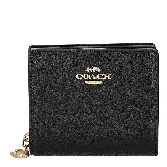 コーチ 二つ折り財布 二折財布 レディース ブランド COACH C2862 IMBLK ブラック