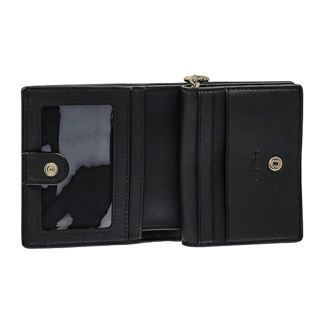 コーチ 二つ折り財布 二折財布 レディース ブランド COACH C2862 IMBLK ブラック