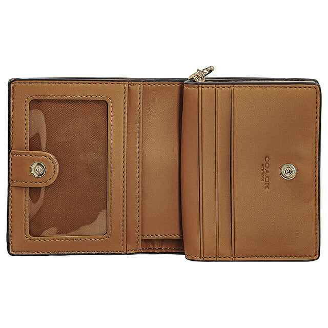 コーチ 二つ折り財布 レディース ブランド COACH レザー C2862 IMCHK 1 ホワイト C2862-IMCHK-1