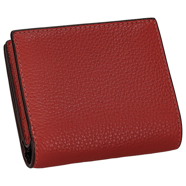 コーチ 二つ折り財布 レディース ブランド COACH レザー C2862 IMUP7 1 レッド C2862-IMUP7-1