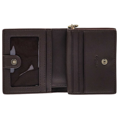 コーチ 二つ折り財布 レディース ブランド COACH レザー C2862 IMUP7 1 レッド C2862-IMUP7-1