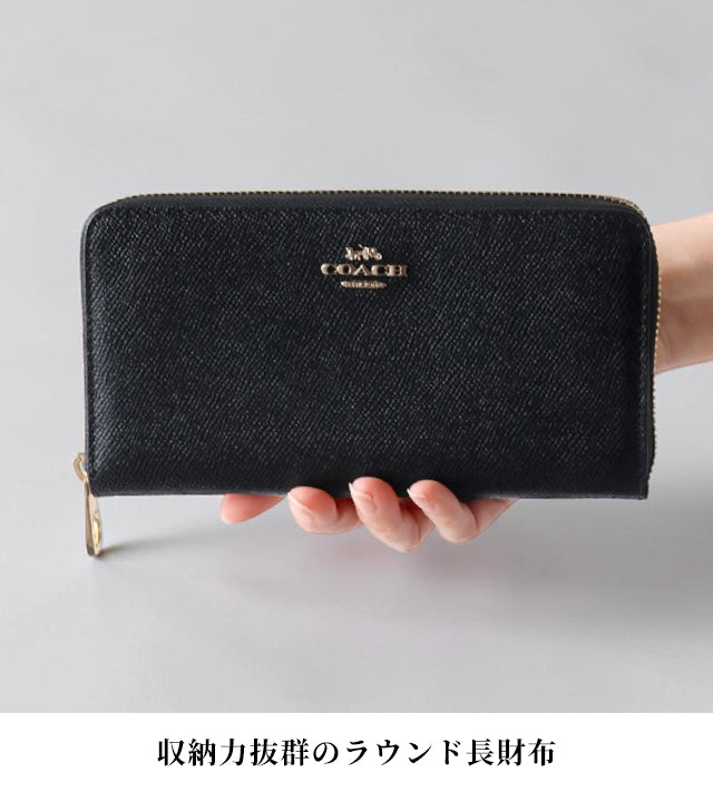 コーチ 長財布 レディース ブランド COACH C3441 IMBLK ブラック